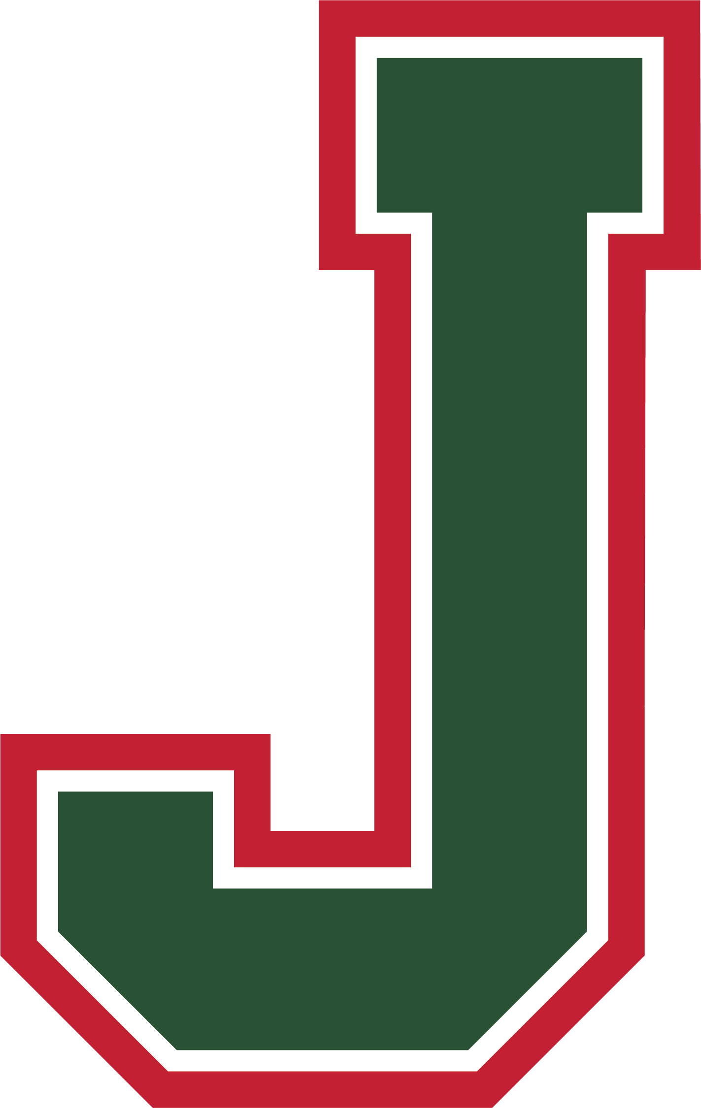 Jamestown Red and Green Logo