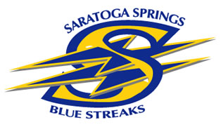 Saratoga Springs Blue Streaks Logo