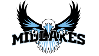 Midlakes Eagles Logo