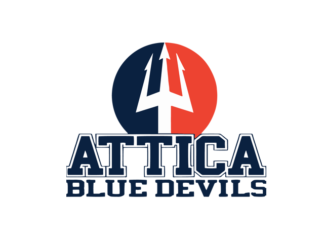 Attica Blue Devils Logo