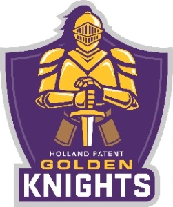 Holland Patent Golden Knights Logo